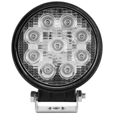 Imagem de Tg0802030 - farol de milha led redondo universal 12/24v 9 leds 60 - AU