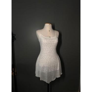 Imagem de Vestido branco pedrarias brilho curto - Intensy Boutique, P