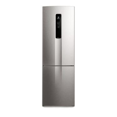 Imagem de Geladeira Electrolux Frost Free Inverter 400L Efficient AutoSense e Rapid Freeze Inverse Inox Look (IB6S) - Bivolt