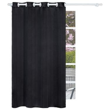 Imagem de Cortina Corta Luz Blackout Liso Folha Única 1,40 X 1,70 Metros - Vitor