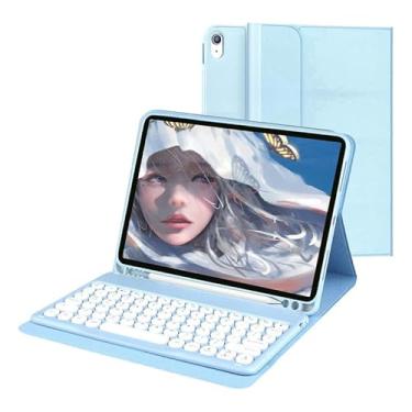 Imagem de Capa Com Teclado Bluetooth Para Galaxy Tablet S6 Lite 10.4