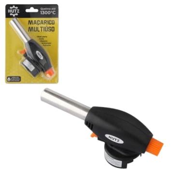 Imagem de Maçarico | Multiuso | Culinária, Confeitaria, Artesanato, Solda, Reparos | Uso Profissional e Doméstico – Queima até 1300°C – Compatível com Refil de Gás Butano (não incluso)