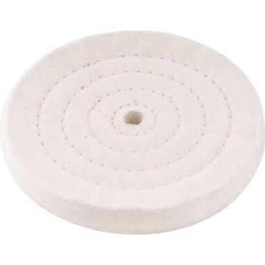 Imagem de Roda de pano 4x1/2" furo 10mm para polimento - Vonder