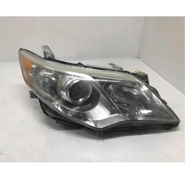 Imagem de Lâmpada esquerda direita LED luz diurna frontal LED conjunto de farol lâmpada de canto ampla compatível com Camry 2012-2014 81110-06800 (esquerda)