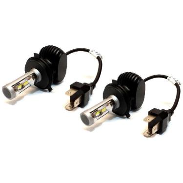 Imagem de Lampada De Led Farol Ultraled Estrutura Shock H4 Par 6000K