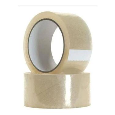 Imagem de Fita Adesiva Transparente Larga 45Mm X 100M Kit 05 Unidades