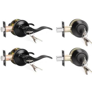 Imagem de Alavanca de entrada frontal KNOBWELL com fechadura única