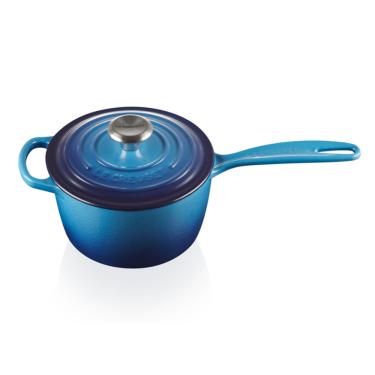 Imagem de Panela Molheira Signature 16 cm Azul Azure Blue Le Creuset