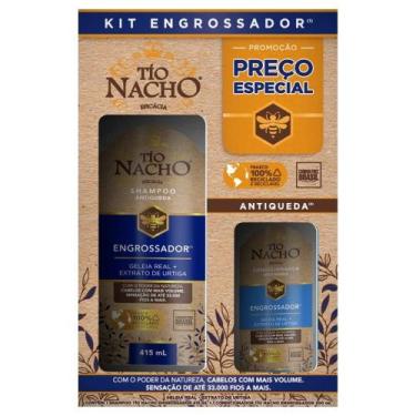Imagem de Shampoo 415ml + Condicionador Tio Nacho Engrossador 200ml