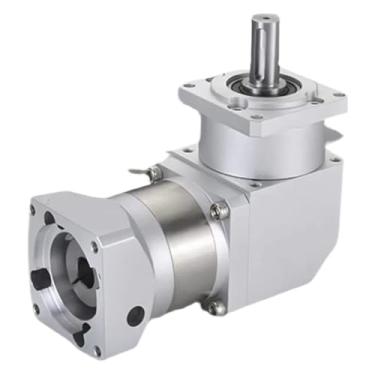 Imagem de EQBVZZRD Redutor planetário 42 120 mm ZPLF120 redutor planetário caixa de engrenagens de velocidade de ângulo de 90 graus para máquinas CNC (proporção 12 1)