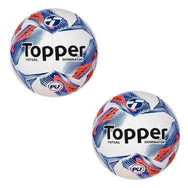 Imagem de Kit 02 Bola De Futsal Topper Dominator Oficial-Masculino
