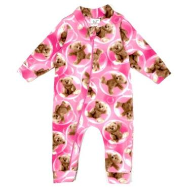 Imagem de Macacão Bebê Soft Pettenati Inverno Com Zíper Quentinho, Urso bolha ro