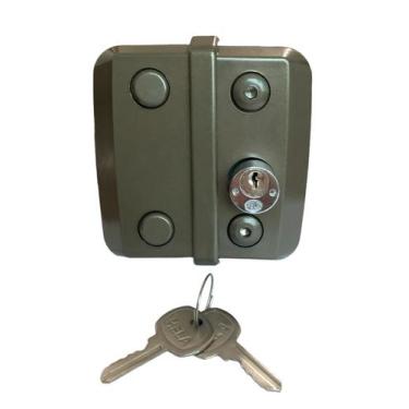 Imagem de Fechadura 1520 com Miolo Contra Fechadura 1531 para Porta de Vidro 6mm