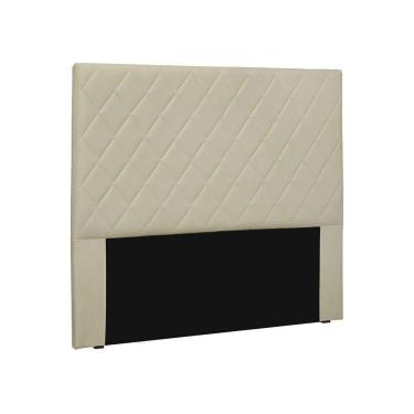 Imagem de Cabeceira Dubai Para Cama Box Queen 160cm Corino - D`Rossi Bege