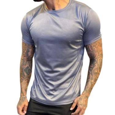 Imagem de Camiseta Dry Fit Plus Size Masculina Academia Treinos Esporte - Ariste