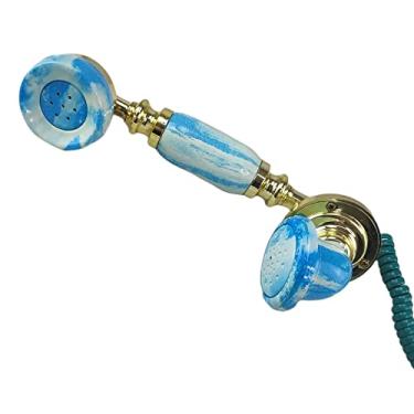 Imagem de Gancho Monofone Telefone Fixo Linha RJ11 Ligaçao Decoraçao Enfeite Casa Hotel Recepçao Restaurante Vintage