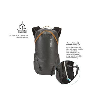 Imagem de Mochila Thule Stir p/ Academia logotipo reflexivo 18L-Unissex