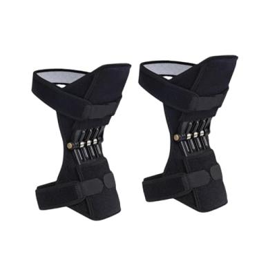 Imagem de menolana Suporte de joelho, dispositivo auxiliar para homens e mulheres, proteção ajustável para joelho, reforço para corrida e caminhada