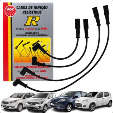 Imagem de Cabo De Vela Ignição Ngk Fiat Palio Uno Mobi Grand Siena Evo