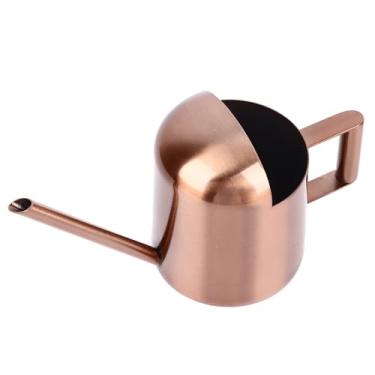 Imagem de Acouto Regador de Aço Inoxidável 300ML Com Bico Semi-aberto Com Design Revestido Em pó para Cuidados Com Plantas Internas e Externas