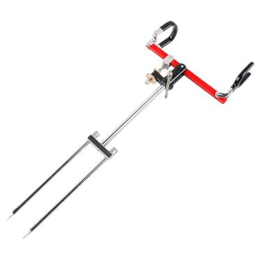 Imagem de Suportes para Canas de no Solo - Ajustavel Dobravel e Resistente - Estaca de Solo Para Fixar Varas de ,Para Uso em Surf Praia Deck de Bagre Lago Rio Água Salgada Doce