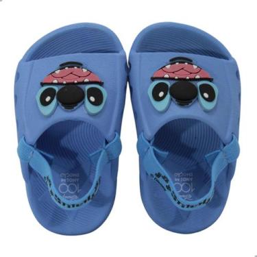 Imagem de Chinelo Bebe Grendene Kids Disney Queridos Stitch Azul, Az, Azul, Azul