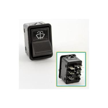 Imagem de Interruptor Lavador de Parabrisa Mercedes Caminhões Ônibus 1958 a 2012