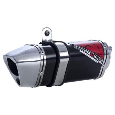 Imagem de Escape / Ponteira Coyote TRS 2 Way JUNIOR 20cm em Alumínio - DK 150 An