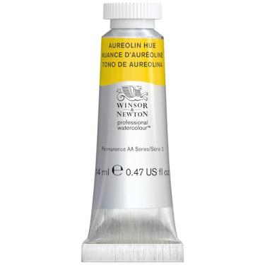 Imagem de Winsor and Newton Aquarela profissional, coleção Revival, tubo de 14 ml, Aureolin Hue