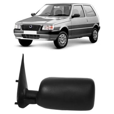 Imagem de Retrovisor Uno 1992 93 94 95 96 97 98 1999 Esquerdo Preto