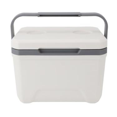 Imagem de Refrigerador Portátil, Portátil 6L Ice Chest Cooler PU PP Pequeno Lunch Box Car para Praia, Bebida, Acampamento, Piquenique, Pesca, Bebidas, Barco, Churrasco, Ao Ar Livre