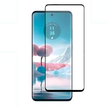 Imagem de Película Premium 9D Cerâmica Para Moto Edge 40 Neo De 6,55 Polegadas - (Bluepink)