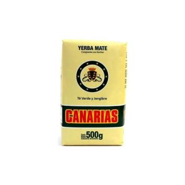 Imagem de Erva Mate Canarias Té Verde Y Jengibre 500g