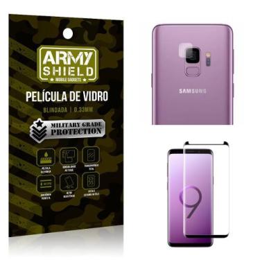 Imagem de Kit Película De Lente Anti Risco + Película De Vidro Samsung Galaxy S9