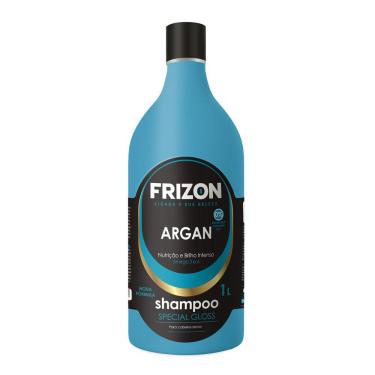 Imagem de Shampoo Frizon Special Gloss Argan Nutricão e Brilho Intenso para Cabelos Secos 1 Litro
