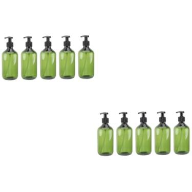 Imagem de FRCOLOR 10 Pcs garrafas de viagem xampu shampoo desamarelador recipientes de líquidos de higiene Recipiente para lavagem corporal frascos de spray loção garrafas vazias Vidro
