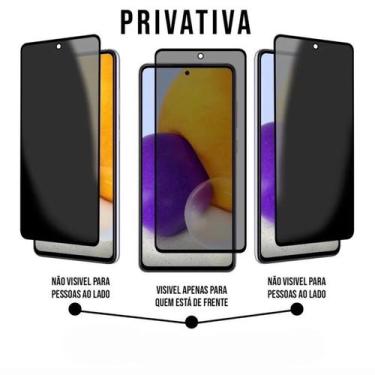 Imagem de Película 3D de Vidro Privacidade para Samsung Galaxy A05 - HUANG