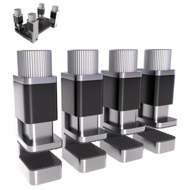 Imagem de MMOBIEL 4 peças/conjunto de clipe de metal ajustável, fixação, fixação, ferramenta de reparo de tela LCD para smartphone, computador, laptop, tablet, e-book