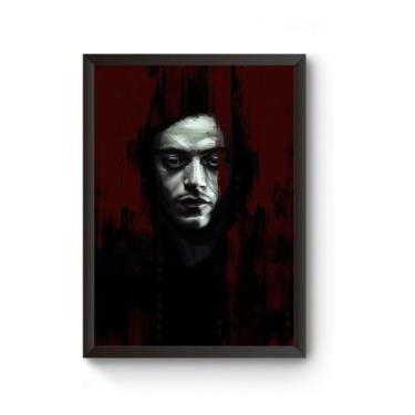 Imagem de Quadro Mr Robot Poster Moldurado - Fanarte