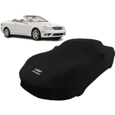 Imagem de Capa Automotiva Mercedes Clk 200 320 500 Cabriolet Luxo - Mz, Preto