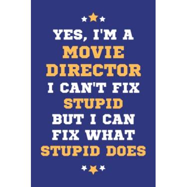 Imagem de Movie Director Gifts: Lined Blank Notebook Journal, a Funny and Appreciation Thank You Gift for Movie Directors to Write in