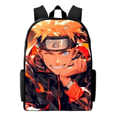 Imagem de Mochila Naruto Escolar Mochila Infantil Novidade Anime Linda - Stampne