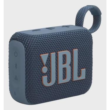Imagem de Alto-falante Portátil Bluetooth Jbl Go 4 Cor Azul
