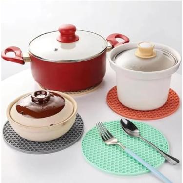 Imagem de Descanso de Panela em Silicone, Protetor Resistente ao Calor