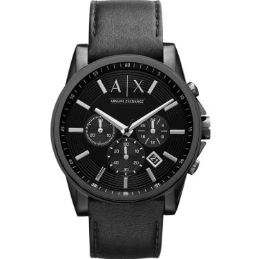 Imagem de Relógio Masculino Couro Armani Exchange Ax2098B1 P1Px
