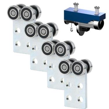 Imagem de Montagem de rolamentos de rolos de carrinho Carrinhos de 2 rodas Fuper