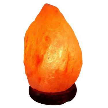 Imagem de Abajur Luminária Terapêutica Sal Rosa Himalaia  Natural 1 - E-De-Cor