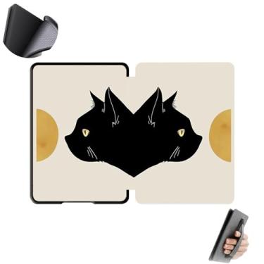 Imagem de GUKSRASO Capa para 6" Kindle 11ª Geração (2024/2022, Modelo: C2V2L3/RS23CV) - Painel Traseiro em TPU com Função de Suspensão/Ativação Automática, Alça de Mão