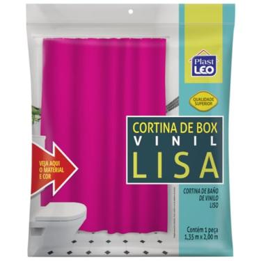 Imagem de Cortina para Box Rosa (1,35x2,00m) | Plast Leo (Ref.: 603-C)