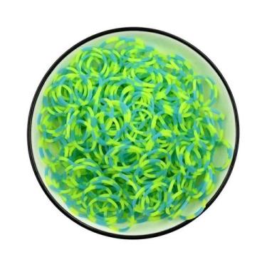 Imagem de Kit De Artesanato DIY Para Crianças: Pulseiras De Elásticos E Faixas D